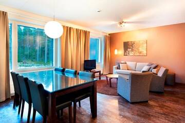 Фото номера Просторные апартаменты с 2 спальнями и сауной Отель Spa Hotel Peurunka г. Лаукаа 2