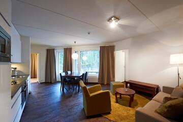 Фото номера Апартаменты с 2 спальнями и сауной Отель Spa Hotel Peurunka г. Лаукаа 3