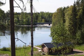Фото номера Стандартный одноместный номер Отели типа «постель и завтрак» Varjola Holiday Center г. Лаукаа 9