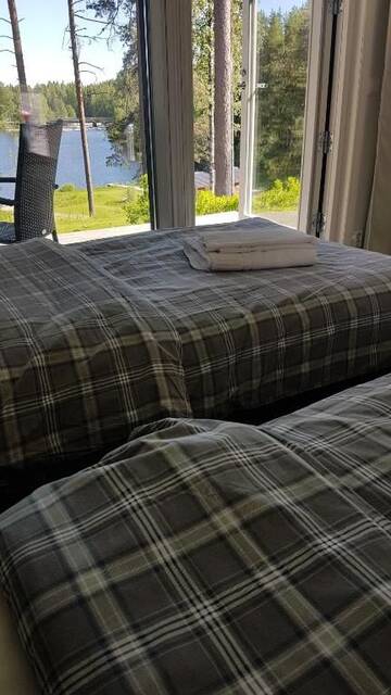 Фото номера Стандартный одноместный номер Отели типа «постель и завтрак» Varjola Holiday Center г. Лаукаа 20